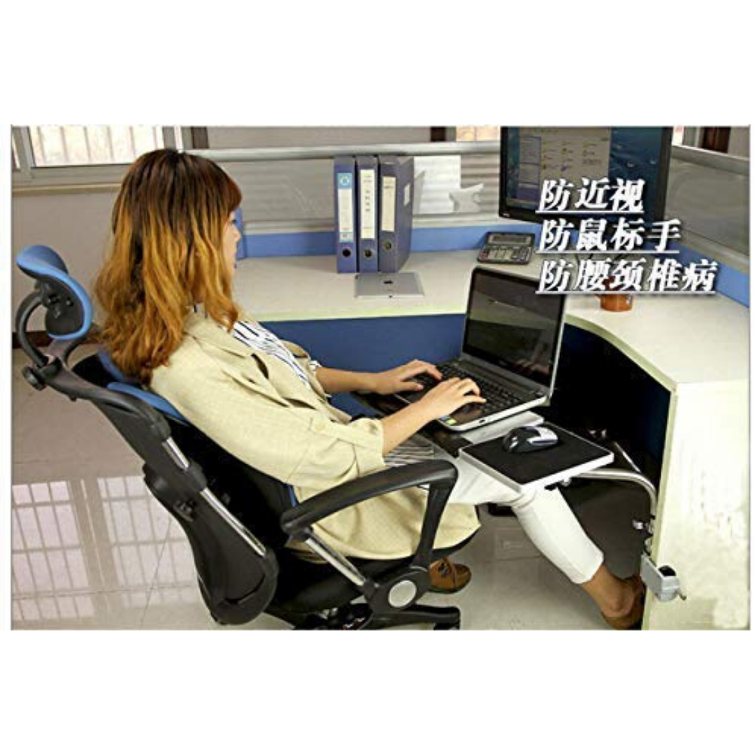 Ergonomic Laptop/keyboard/mouse Stand/mount/holder Installed to Chair